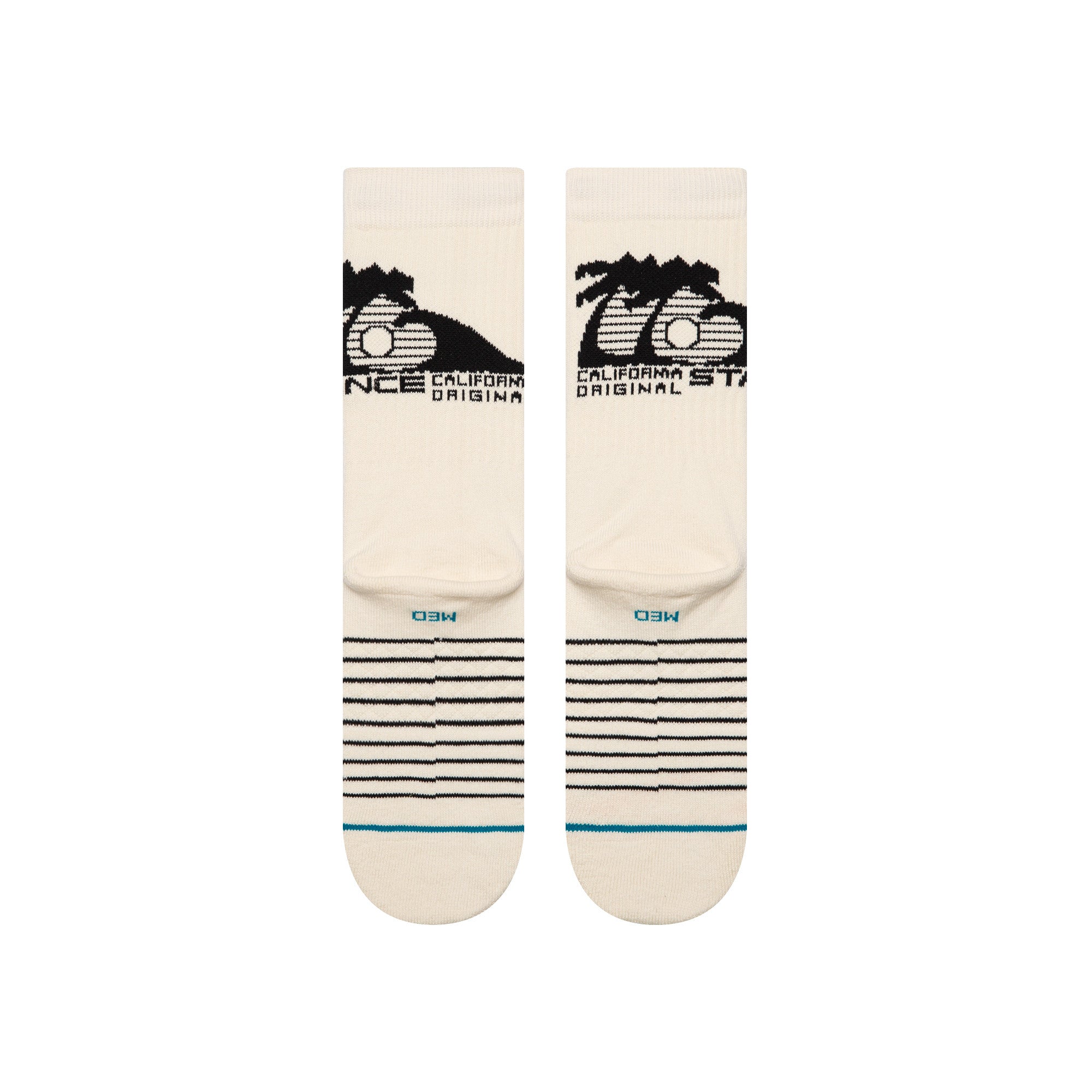 Stance Street Sign Crew Socks in Canvas - M I L O S P O R T