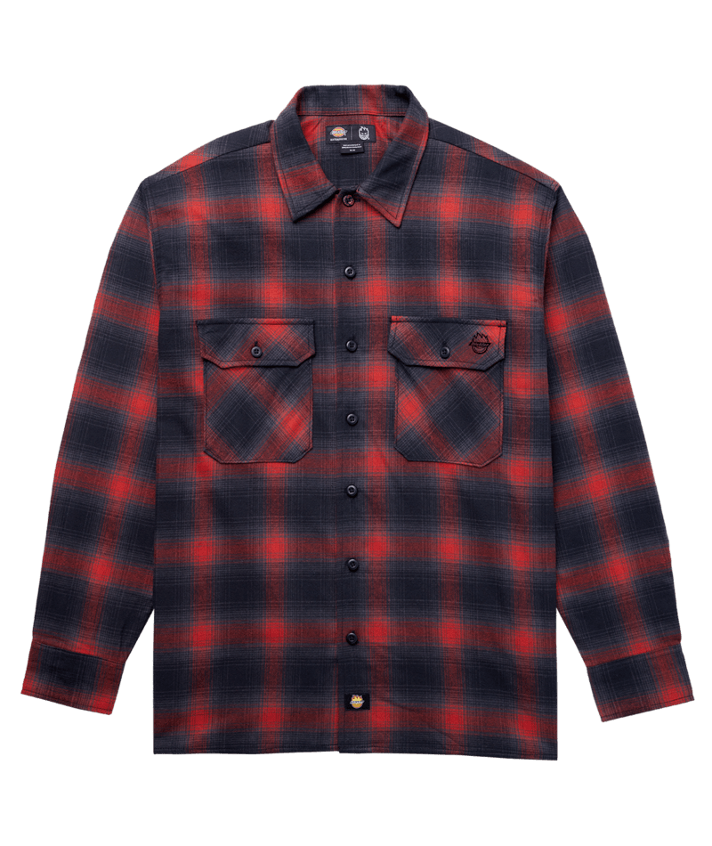 Dickies X Spitfire Flannel Long Sleeve Shirt - M I L O S P O R T