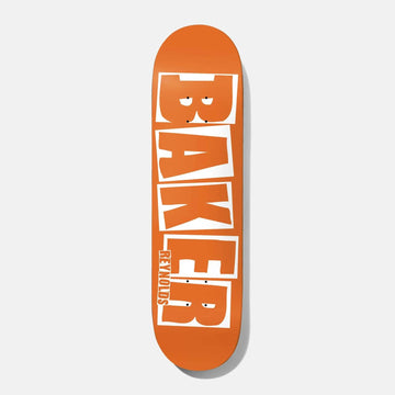 Baker Reynolds Brand Name B2 Skateboard Deck in Orange