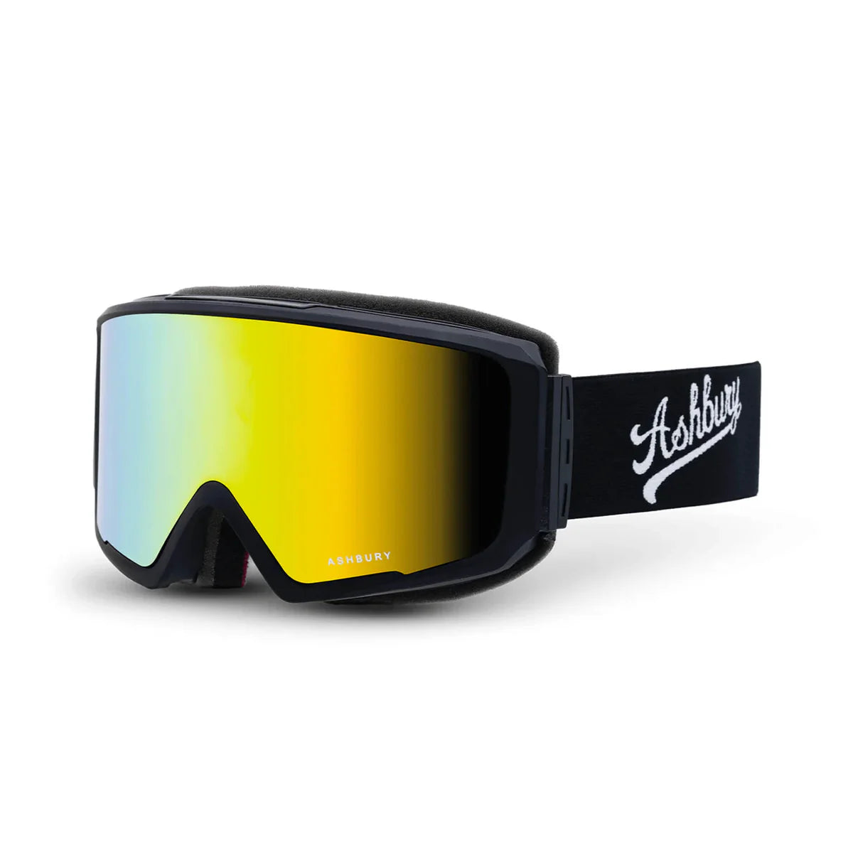 Ashbury Arrow Snow Goggle with a Shortshop Frame and a Gold Mirror Lens and a Spare Yellow Lens 2025 - M I L O S P O R T