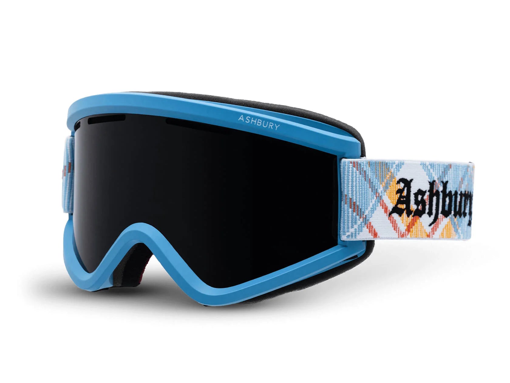 Ashbury Blackbird Snow Goggle with a Welshly Frame and a Dark Smoke Lens and a Spare Yellow Lens 2025 - M I L O S P O R T