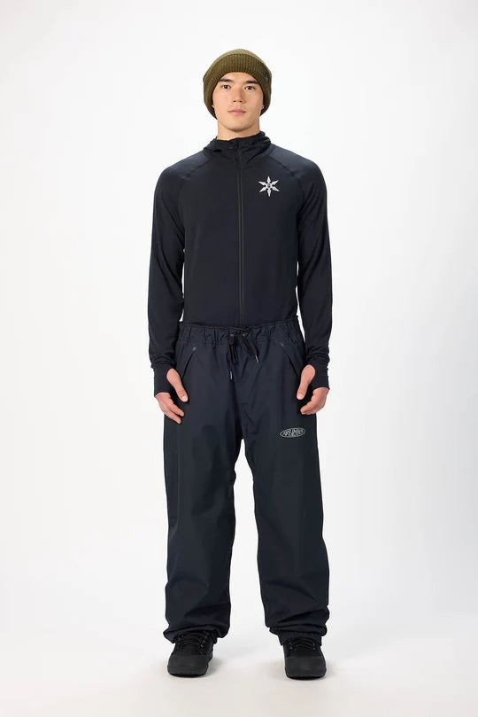 Airblaster Beast Access Pant 2027, overview image showing the pant in black color way