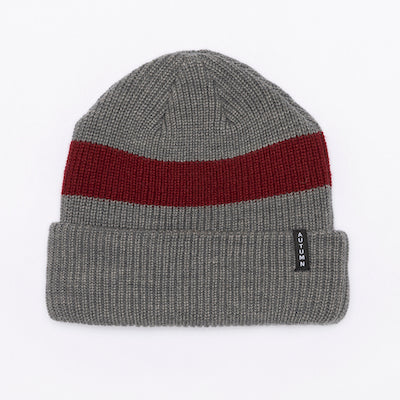 Autumn Band Fleece Lined Beanie in Grey 2024 - M I L O S P O R T