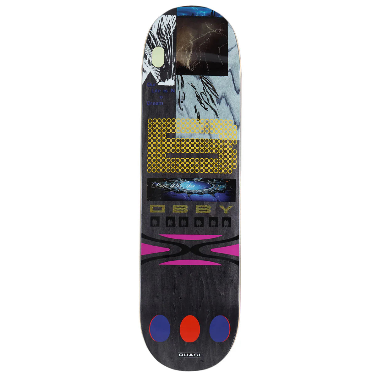 Quasi De Keyzer Thunder Skateboard Deck – 8.625”