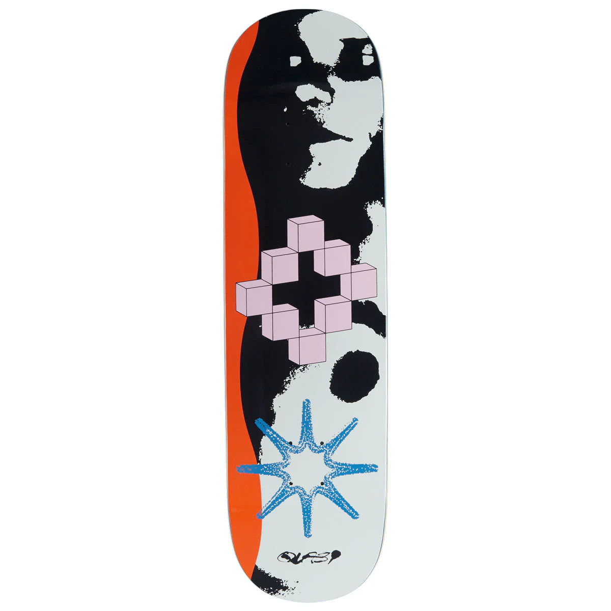 Quasi Plus One Skateboard Deck – 8.5”