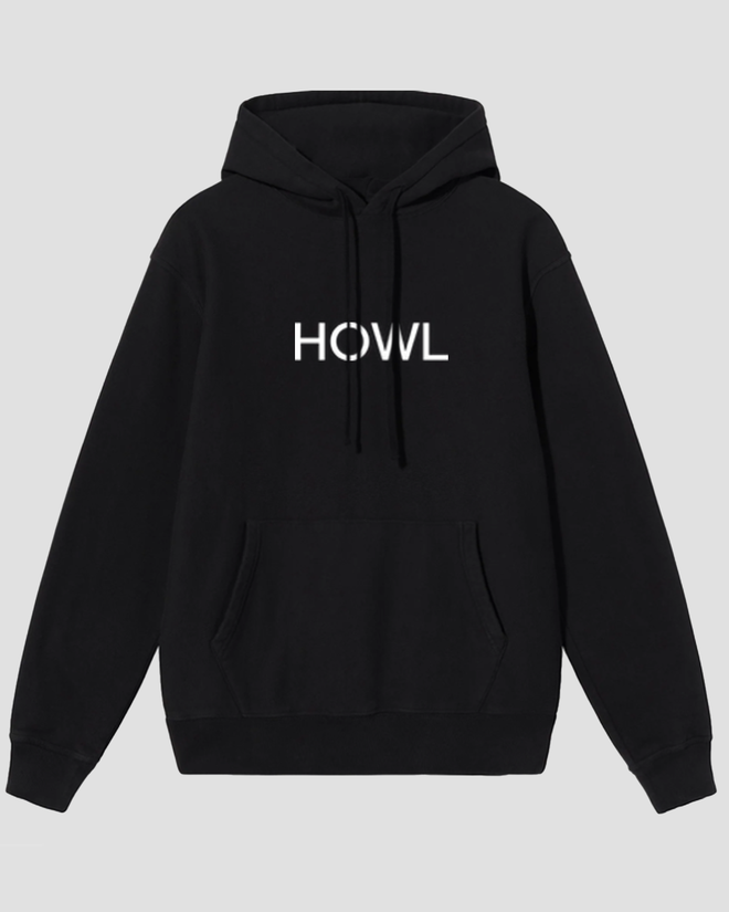 Howl Logo Hoody in Black 2024 - M I L O S P O R T