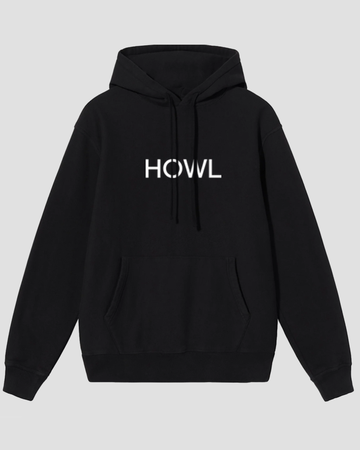 Howl Logo Hoody in Black 2024