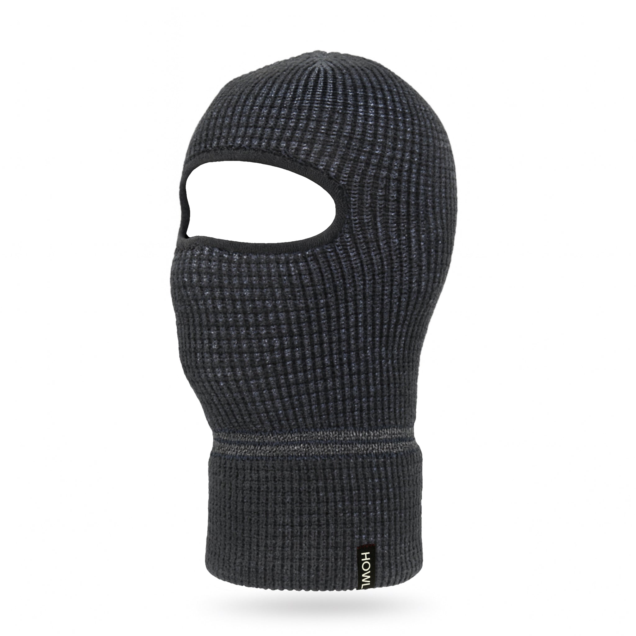 Black Howl Burglar Facemask 2027, unisex protective mask with burglar design, suitable for men and women.