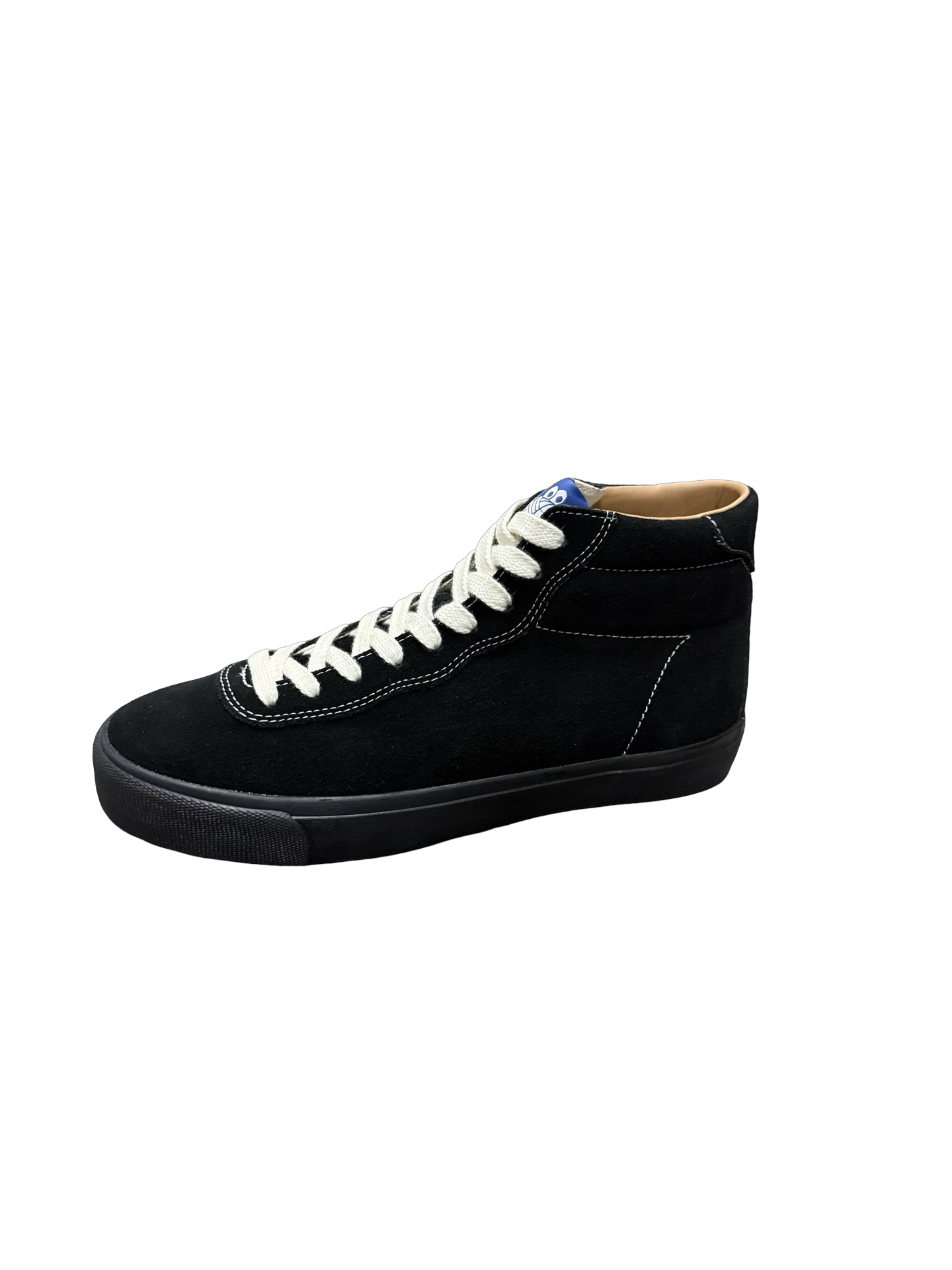 Last Resort VM001 HI Suede Shoe in Black White and Black - M I L O S P O R T