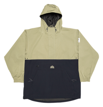 Autumn Cascade Anorak Jacket in Green Navy 2024