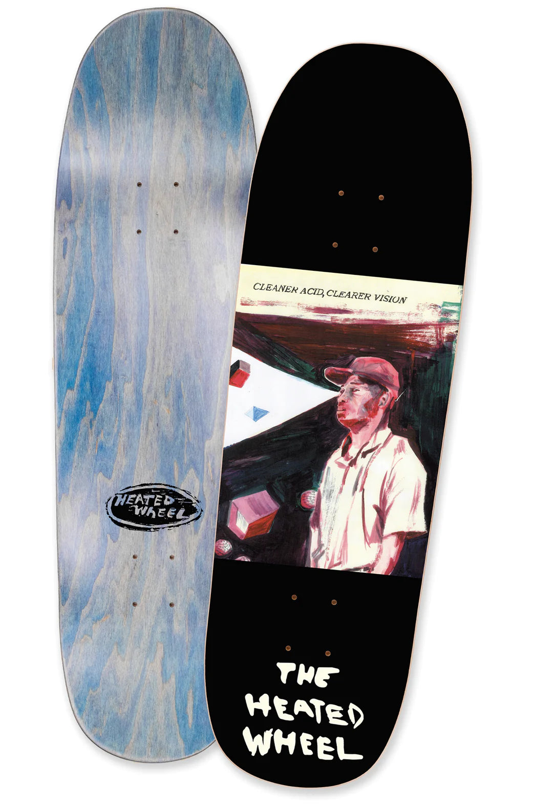 Heated Wheel Cleaner Acid Skateboard Deck - M I L O S P O R T