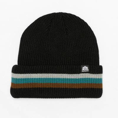Autumn Cuff Beanie in Black 2024 - M I L O S P O R T
