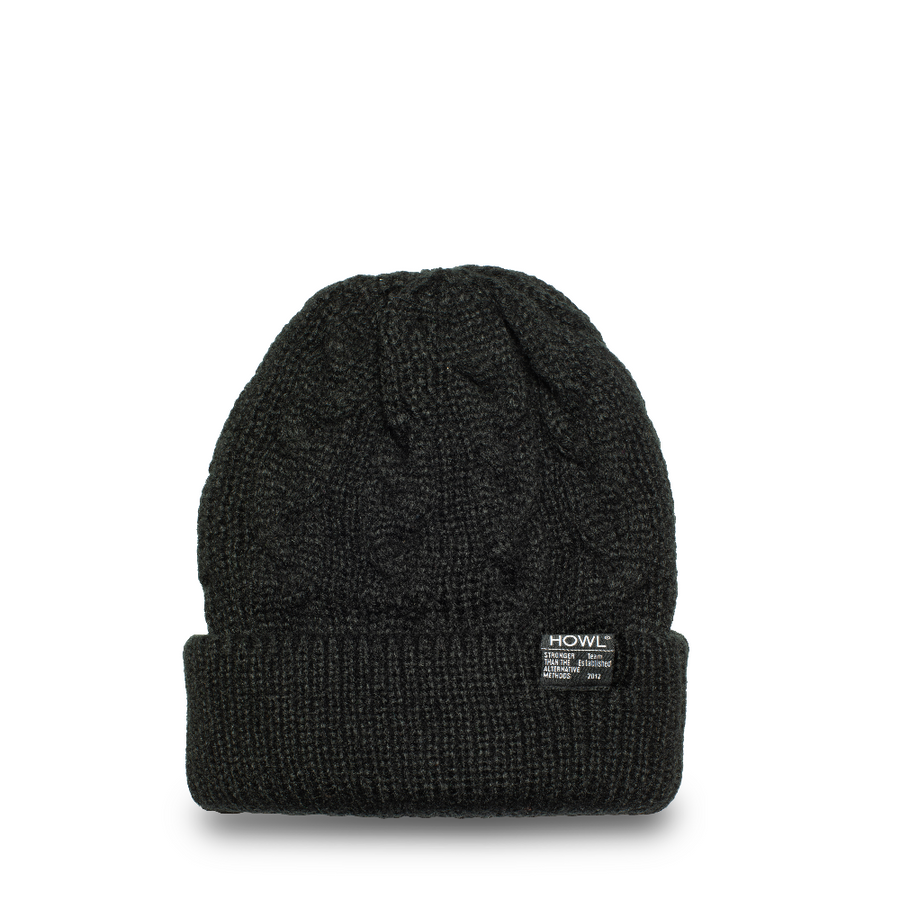 Howl Cableguy Beanie in Black 2024