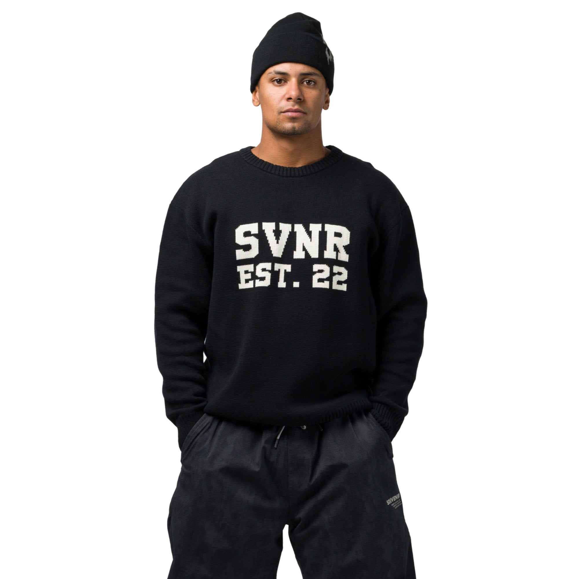 Souvenir Collegiate Jacquard Knit Sweater 2027