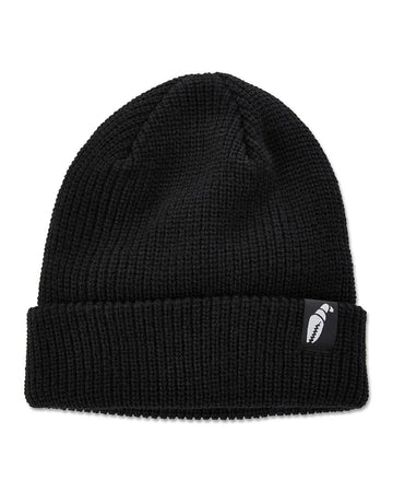 Crab Grab Claw Label Beanie in Black 2024