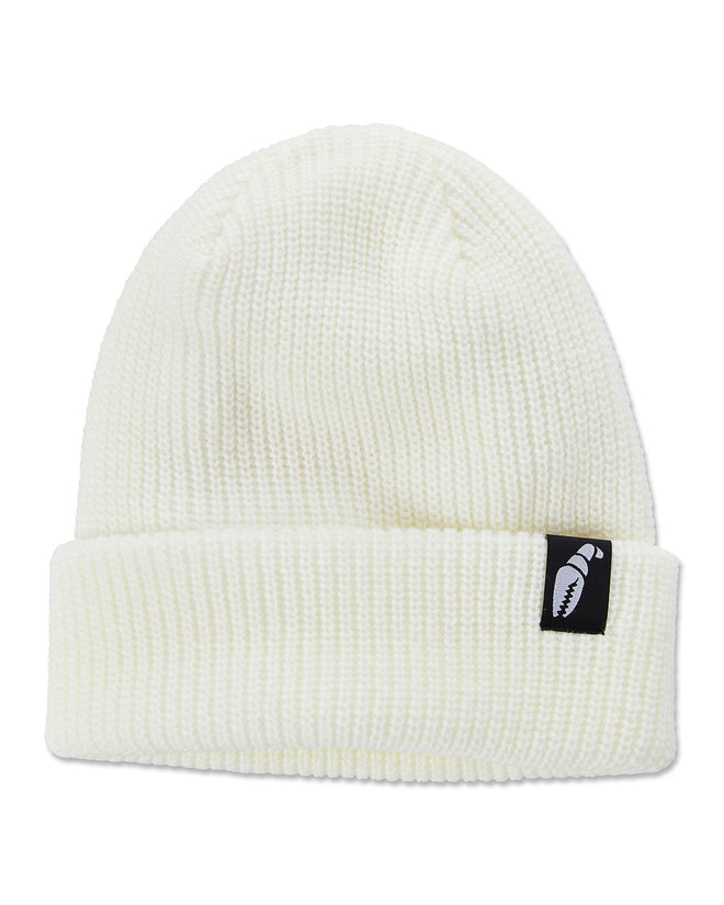 Crab Grab Claw Label Beanie in Natural 2024