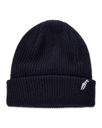 Crab Grab Claw Label Beanie in Navy 2024
