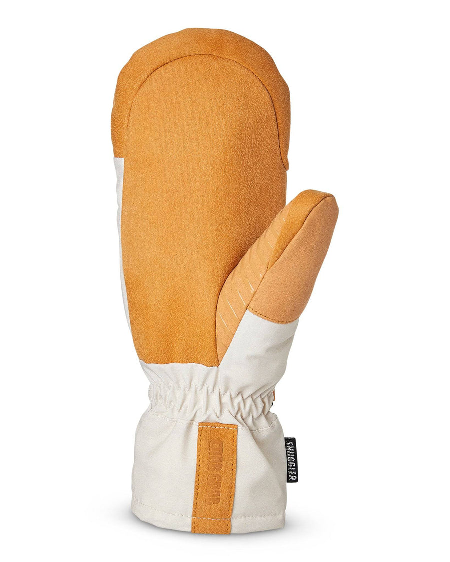 Crab Grab Snuggler Womens Mitt in Cream and Tan 2024
