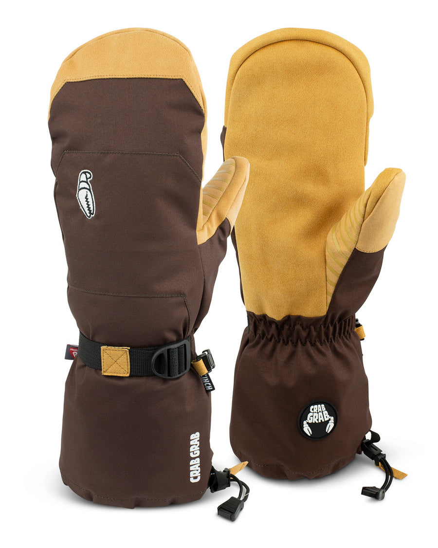 Crab Grab Cinch Mitt in Brown 2024