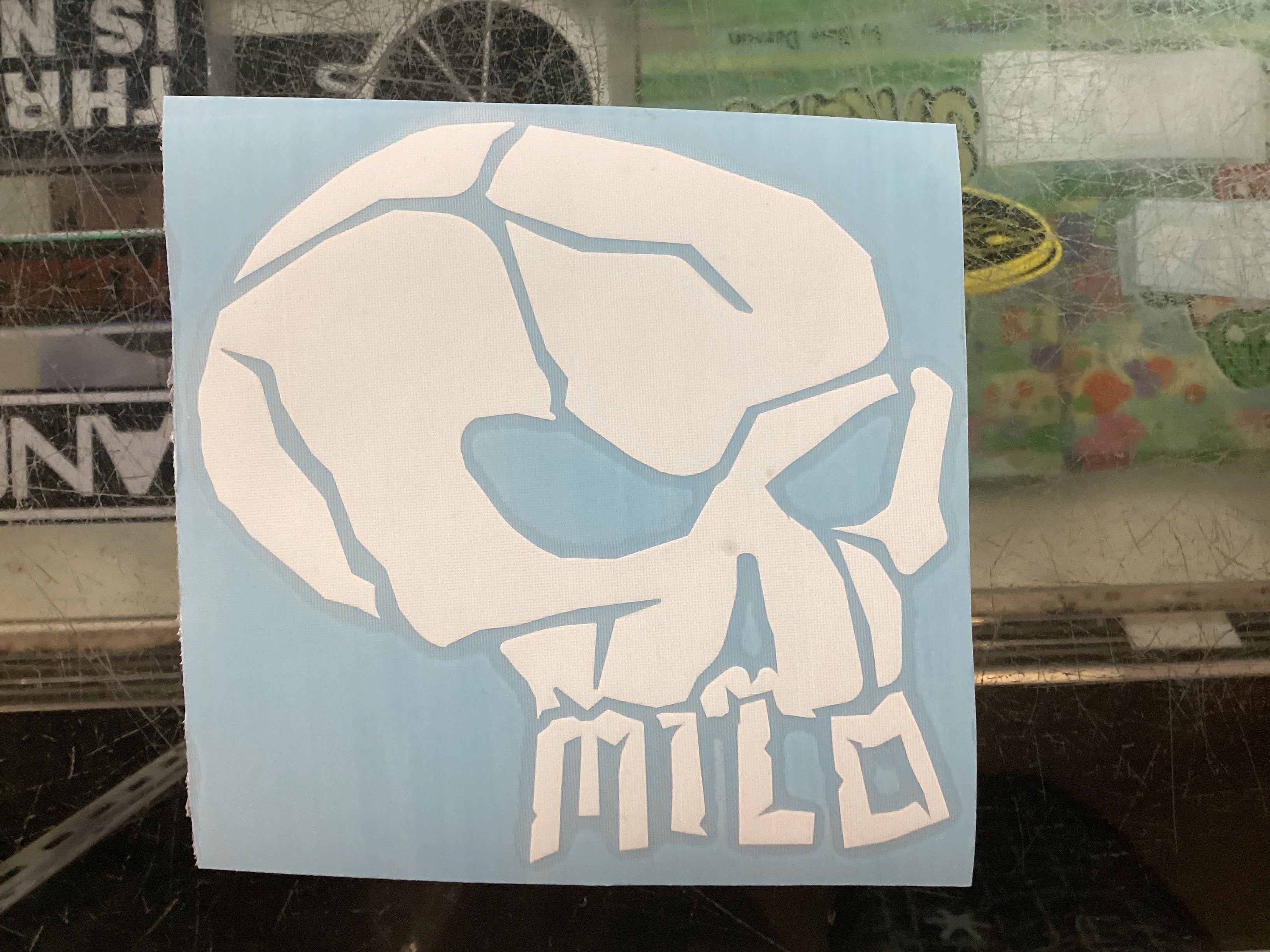 Milo Big Skull Sticker - M I L O S P O R T
