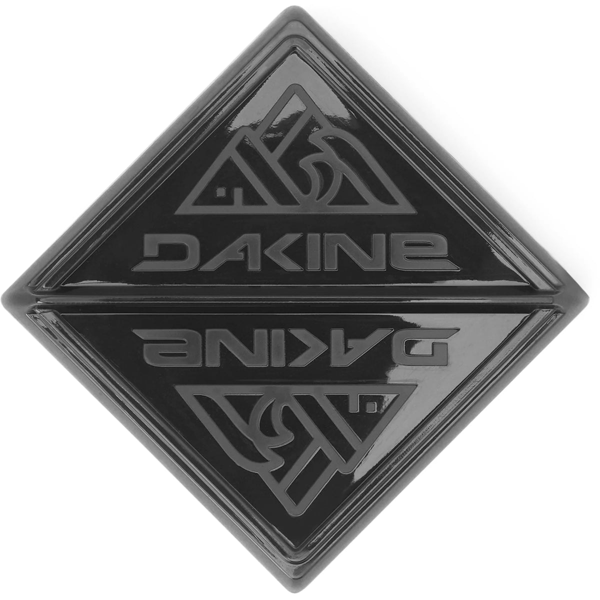 Dakine Diamond Scraper Mat Stomp Pad in clear and black with diamond pattern for mountain bike grips and protection.