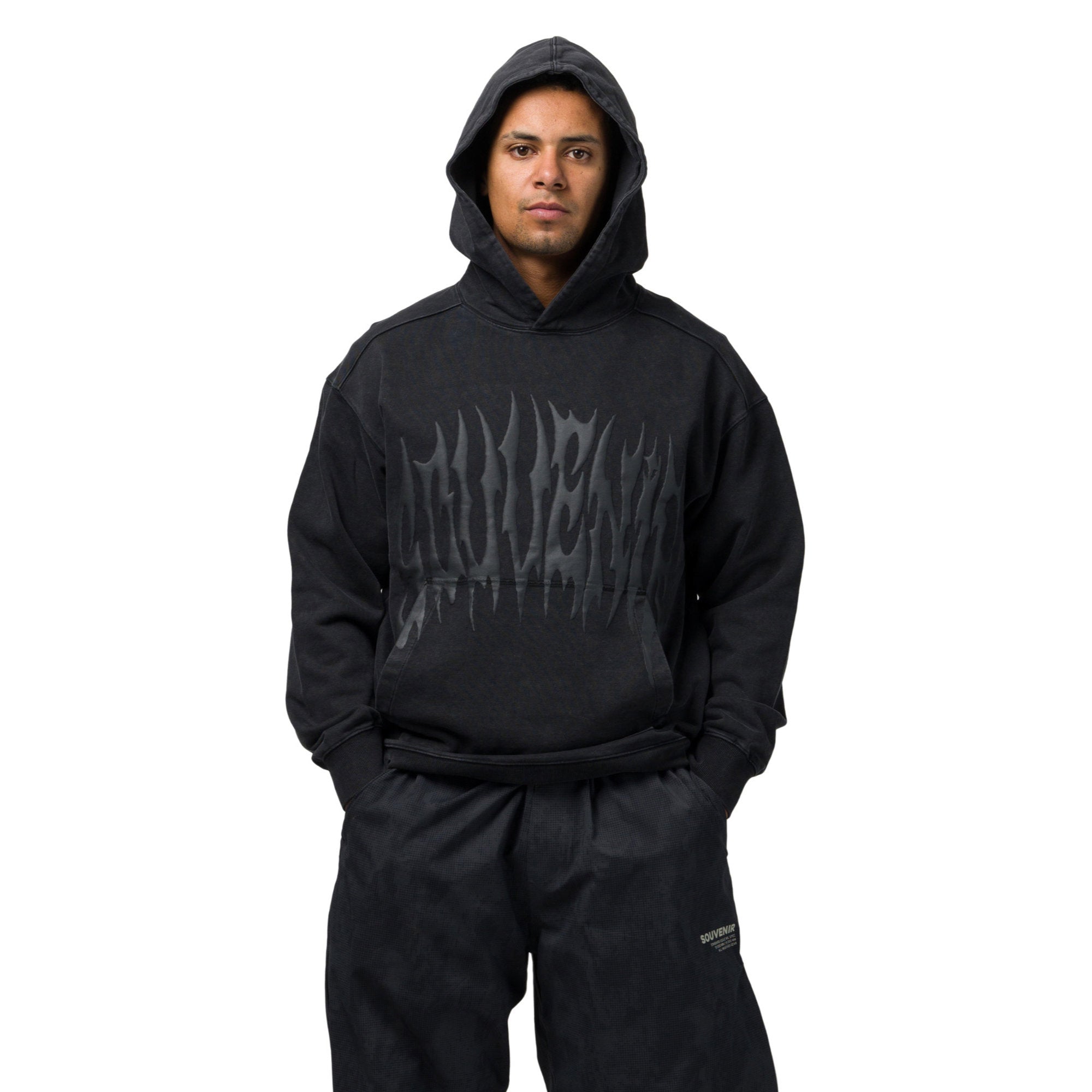 Dirty_Hoodie_DirtyBlack souvenir white background