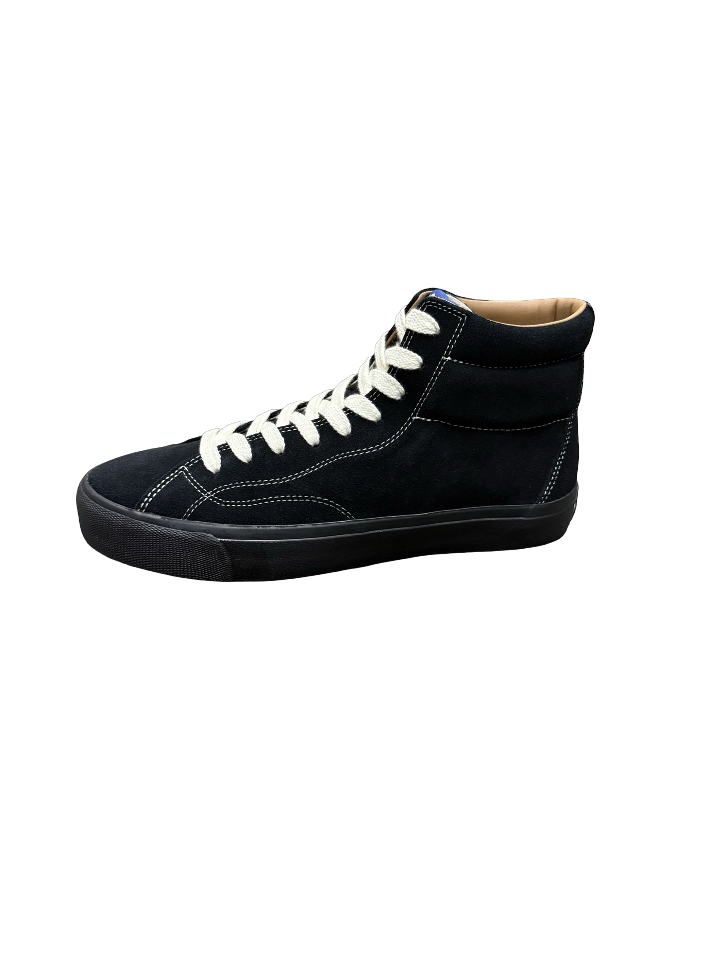 Last Resort VM003 HI Suede Shoe in Black White and Black - M I L O S P O R T