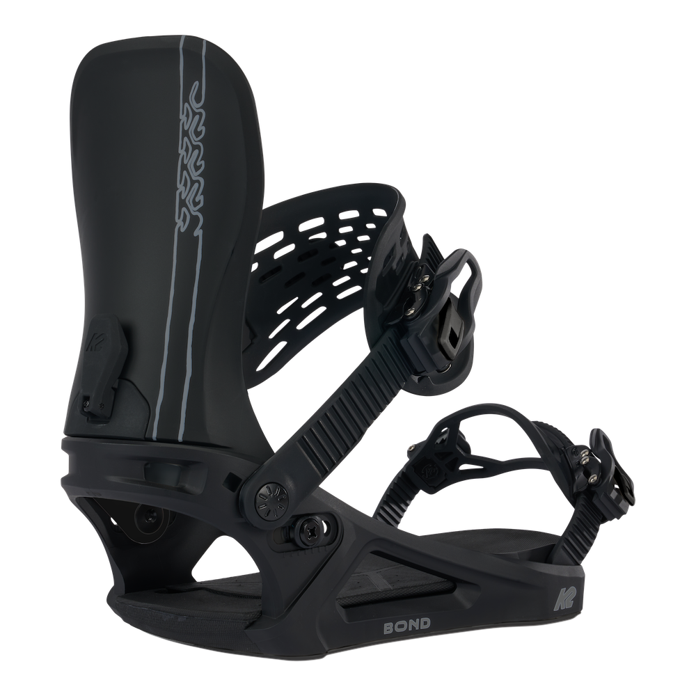 K2 Bond Snowboard Bindings in Black 2024 - M I L O S P O R T