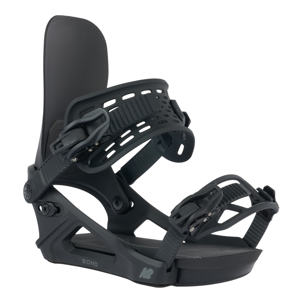 K2 Bond Snowboard Bindings in Black 2024 - M I L O S P O R T