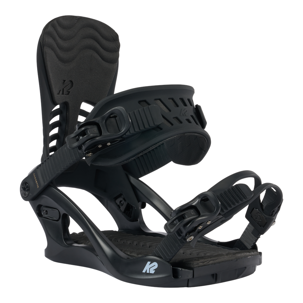 K2 Cassette Womens Snowboard Bindings in Black 2024 - M I L O S P O R T