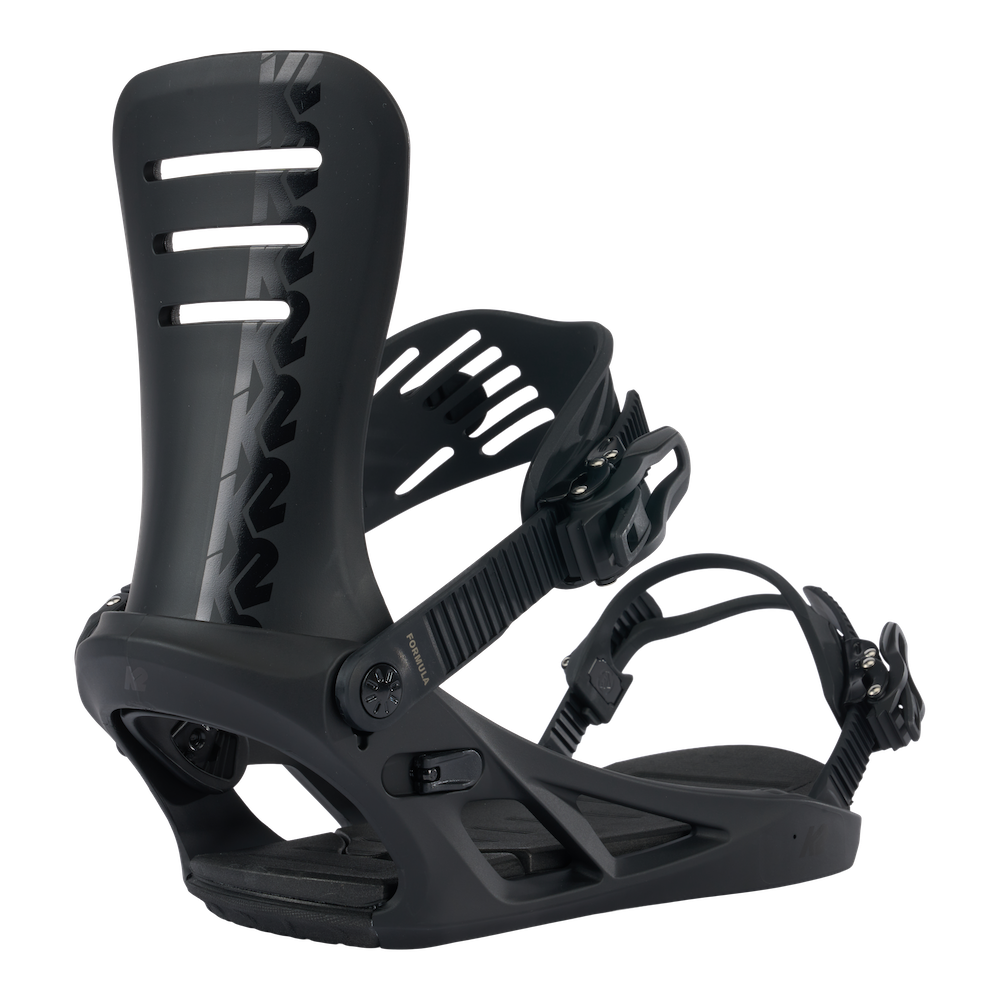 K2 Formula Snowboard Bindings in Black 2024 - M I L O S P O R T