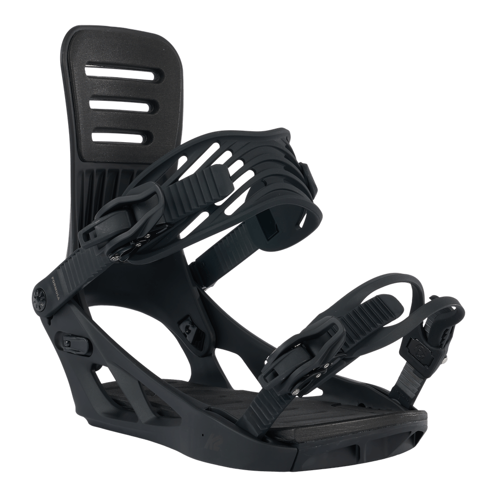K2 Formula Snowboard Bindings in Black 2024 - M I L O S P O R T