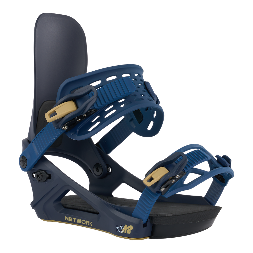 K2 Network Womens Snowboard Bindings in Navy (Kennedi Deck) 2024 - M I L O S P O R T