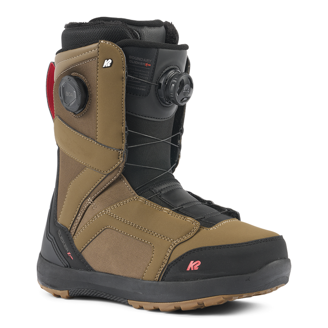 K2 Boundary Clicker X Hb Step In Snowboard Boots in Brown 2024 - M I L O S P O R T