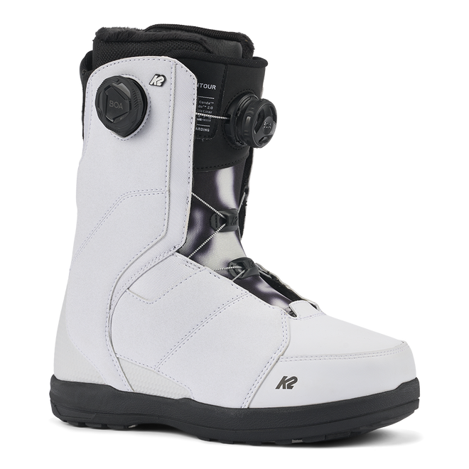 K2 Contour Womens Snowboard Boots in White 2024