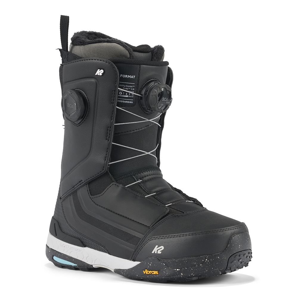 K2 Format Womens Snowboard Boots in Black 2024 - M I L O S P O R T