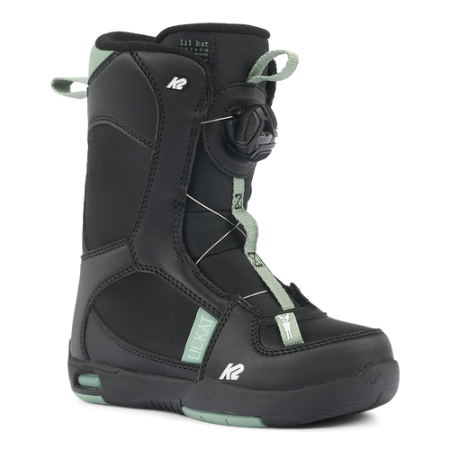 K2 Lil Kat Kids Snowboard Boots in Black 2024 - M I L O S P O R T