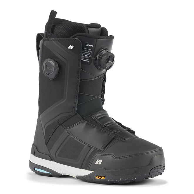 K2 Orton Snowboard Boots in Black 2024 - M I L O S P O R T