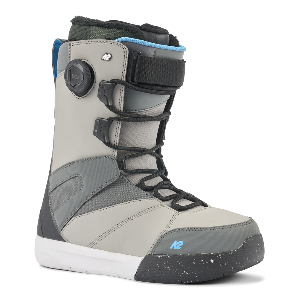 K2 Overdraft Snowboard Boots in Grey 2024 - M I L O S P O R T