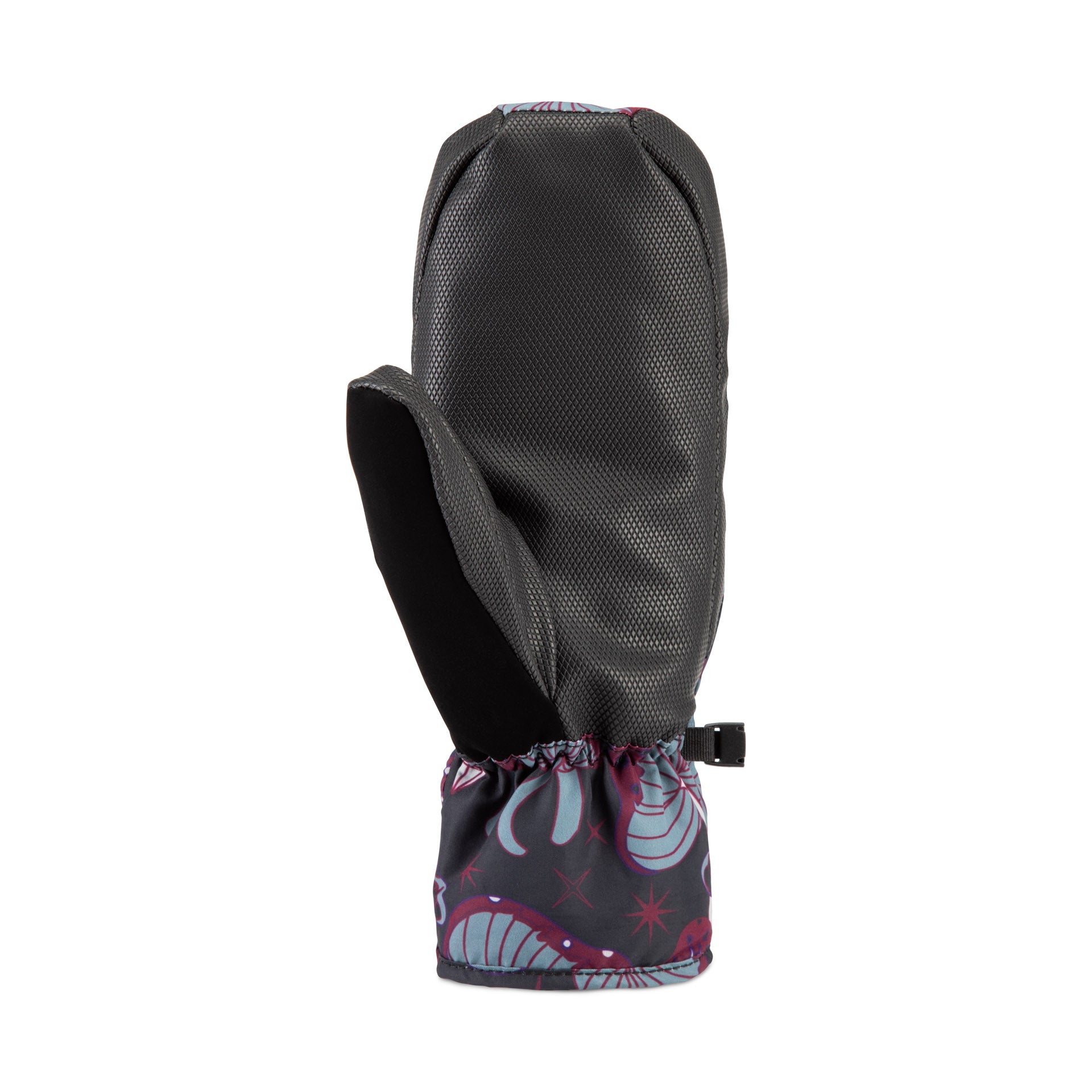 Howl Flyweight Mitt 2027 in mushroom color, designed for men and women, showing the back view of the lightweight ski or snowboard mitten.