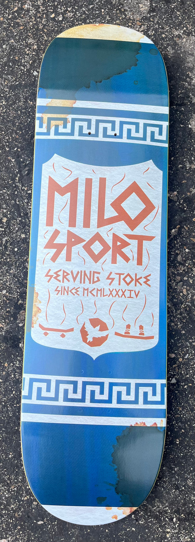 Milosport Serving Stoke Skateboard Deck - M I L O S P O R T