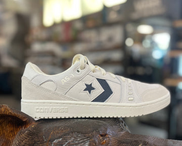 Converse AS-1 Pro Ox Skate Shoe in Egret, Navy and Red