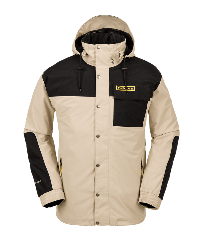 Volcom Longo Gore-Tex Snow Jacket in Khakiest 2024 - M I L O S P O R T