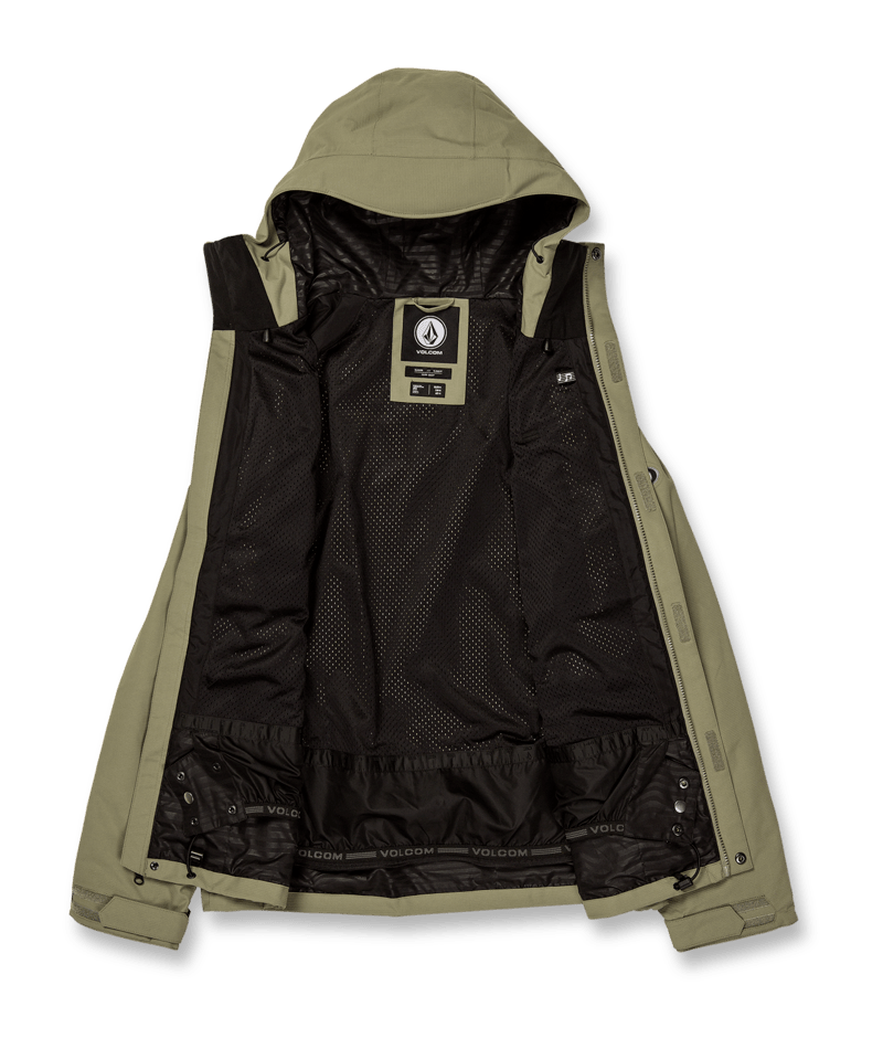 Volcom V.Co Wfo Snow Jacket in Light Military 2024