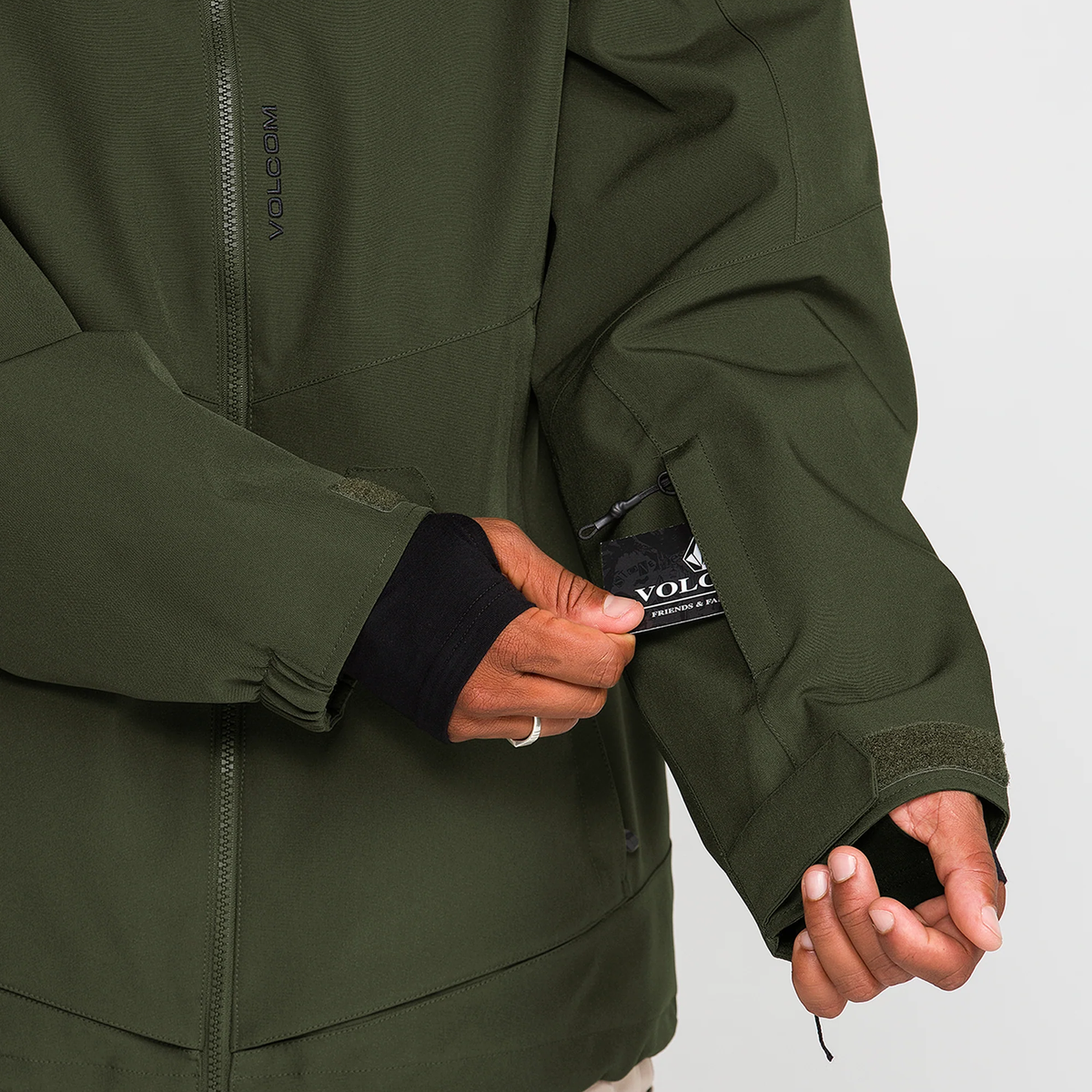 Volcom Men’s Brighton Full Zip Jacket 2027