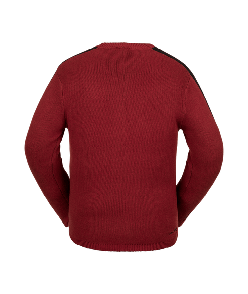 Volcom Ravelson Sweater in Maroon 2024 - M I L O S P O R T