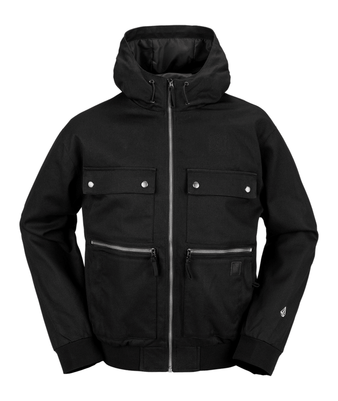 Volcom Dustbox Snow Jacket in Black 2024 - M I L O S P O R T