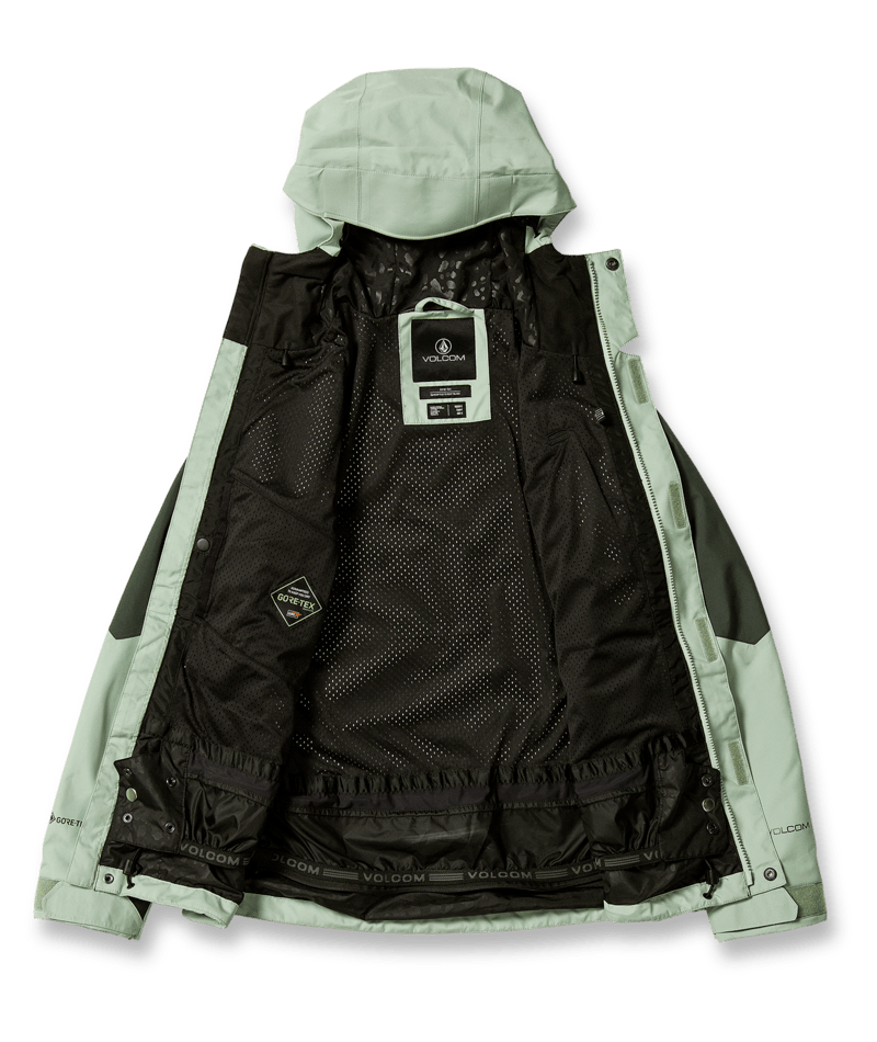Volcom V.Co Aris Womens Insulated Gore Snow Jacket in Sage Frost 2024 - M I L O S P O R T