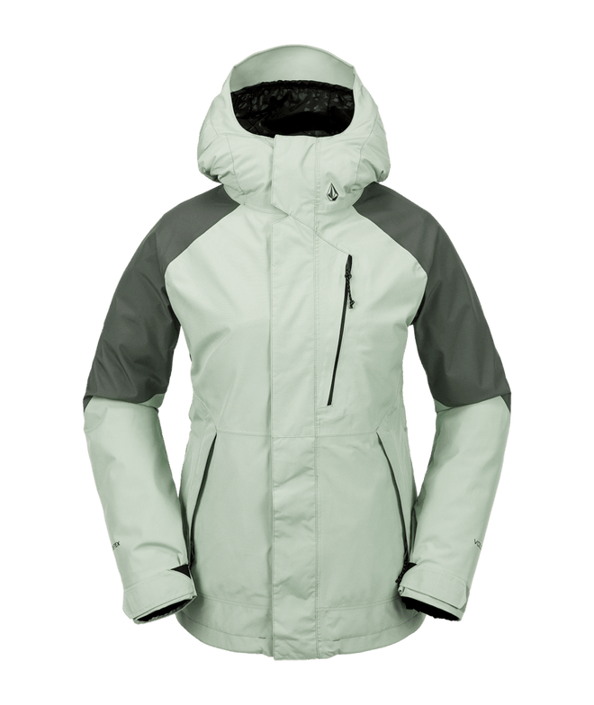 Volcom V.Co Aris Womens Insulated Gore Snow Jacket in Sage Frost 2024
