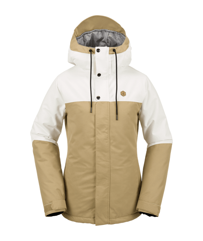 Volcom Bolt Womens Insulated Snow Jacket in Dark Khaki 2024 - M I L O S P O R T